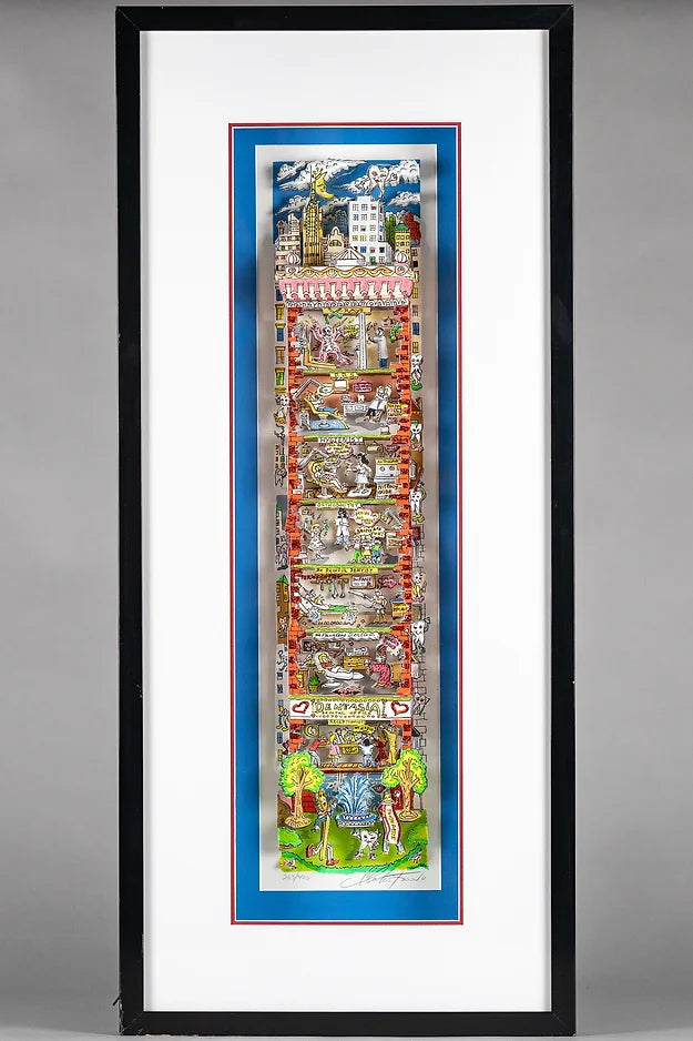 Charles Fazzino Limited 3D Art "Dentasia"